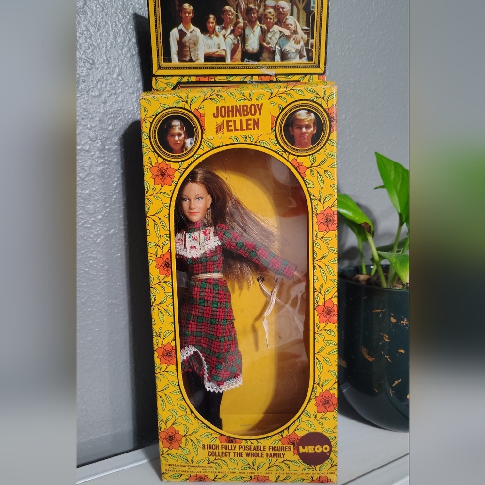 MEGO Johnboy and Ellen Kids Toy Figure - MISSING JOHNBOY - Vtg